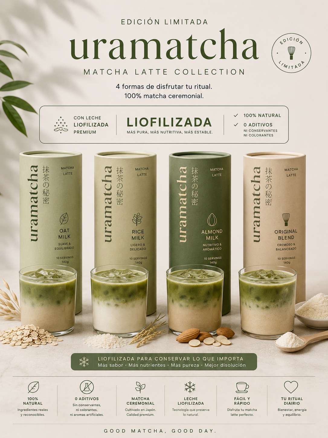 Uramatcha Matcha Latte Collection